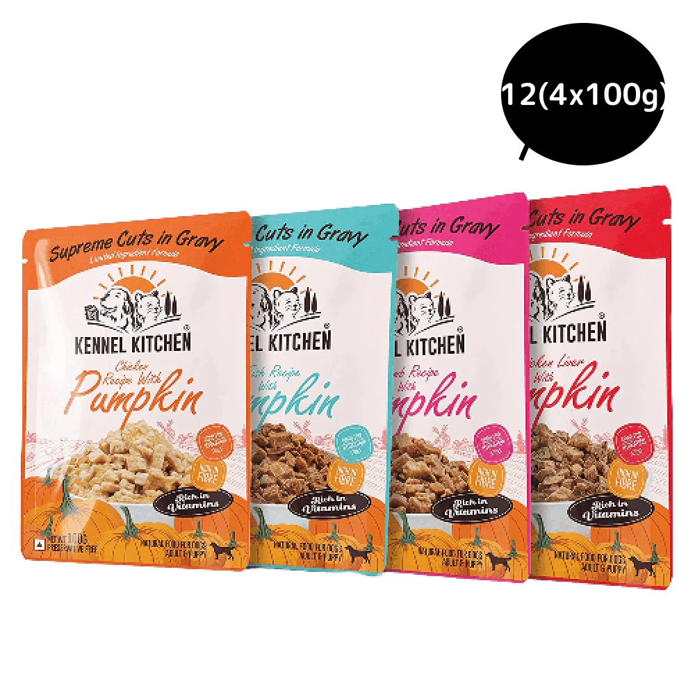 Frame825 Kennel Kitchen Supreme Cuts in Gravy Variety Pack Dog Wet Food (All Life Stage) - Image 1