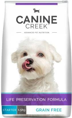 31r5sc5Sd6L.716muWbBS5L.jpg.jpg Canine Creek Starter Ultra Premium Chicken 3 kg (2x1.5 kg) Dry New Born Dog Food - Image 1