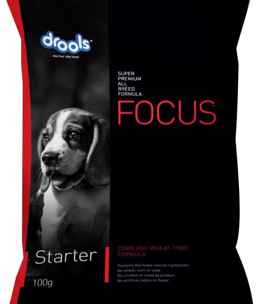 Focus Premium Starter Dry Dog Food 100g Pack