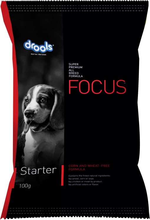 51TNxh7MIyL.716muWbBS5L.jpg.jpg Focus Premium Starter Dry Dog Food 100g Pack - Image 1