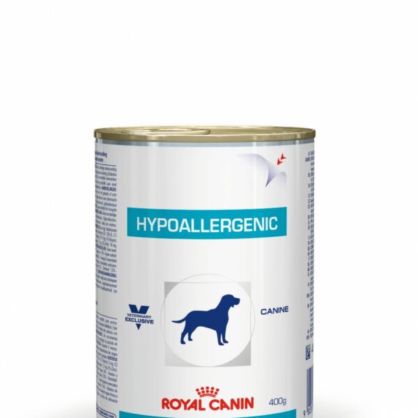 Royal Canin Hypoallergenic Dog Can 400 gm (Pack of 2)