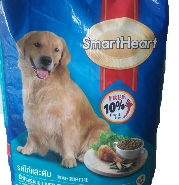 Smart Heart SmartHeart Adult Dog Food Dry Chicken and Liver, 20 Kg