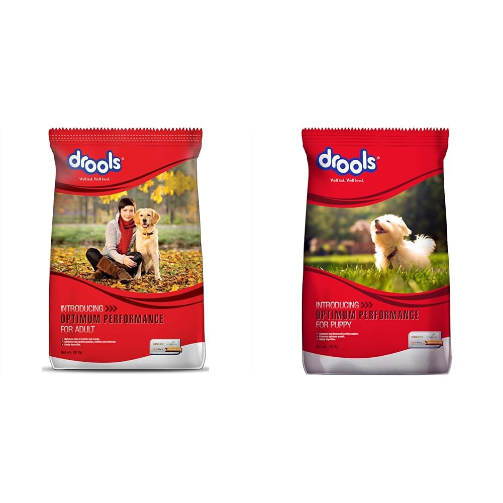 51kjstzo8YL.716muWbBS5L.jpg.jpg Optimum Performance Adult & Puppy Dry Dog Food 20kg Pack, Chicken Flavour - Image 1