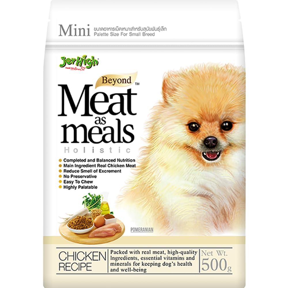 61-S7itroAL.716muWbBS5L.jpg Meat as Meals Dog Food, Human Grade Chicken, 500g, 100% Authentic Sold by Barkz & Mewz (1, Chicken Recipe) - Image 1