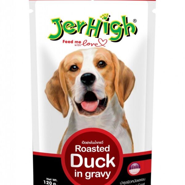 Wet food for dogs Roasted Duck in Gravy, 120 g (Pack of 12)