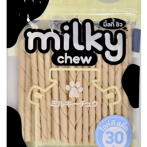 Dogaholic Rena Milky Chews Sticks Dog Treat for All Life Stages - 30 Pieces