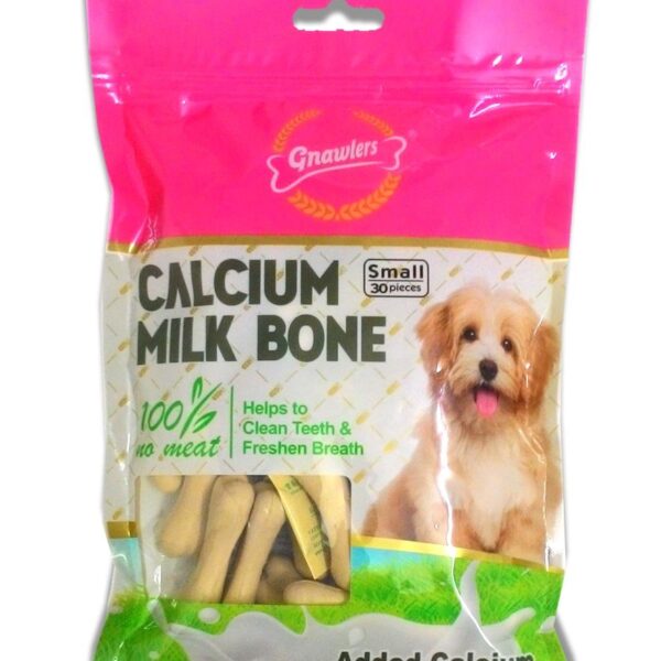 Gnawlers Dog Treats 30 in 1 Calcium Milk Bones for All Life Stages (270 g) - Pack of 5