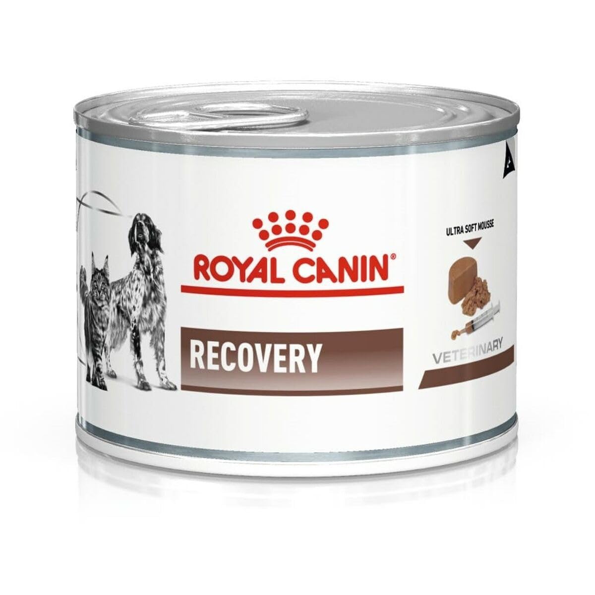 61e7dhHgiFL.716muWbBS5L.jpg Royal Canin Recovery Bacon Liquid Can for Dogs and Cats, 195 g All Life Stages - Image 1