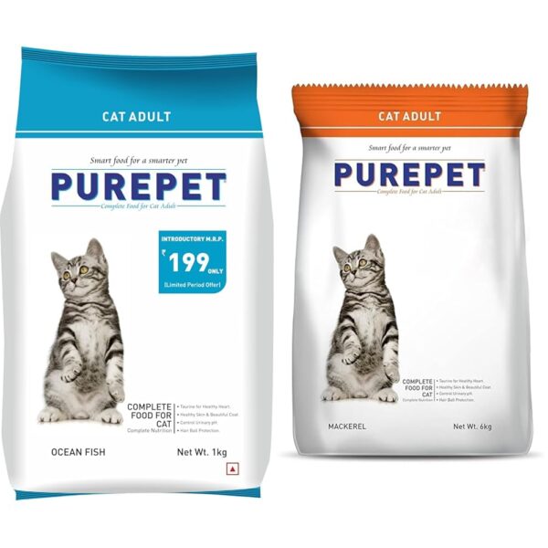 Purepet Cat Adult Food 2.8 kg + 6 kg