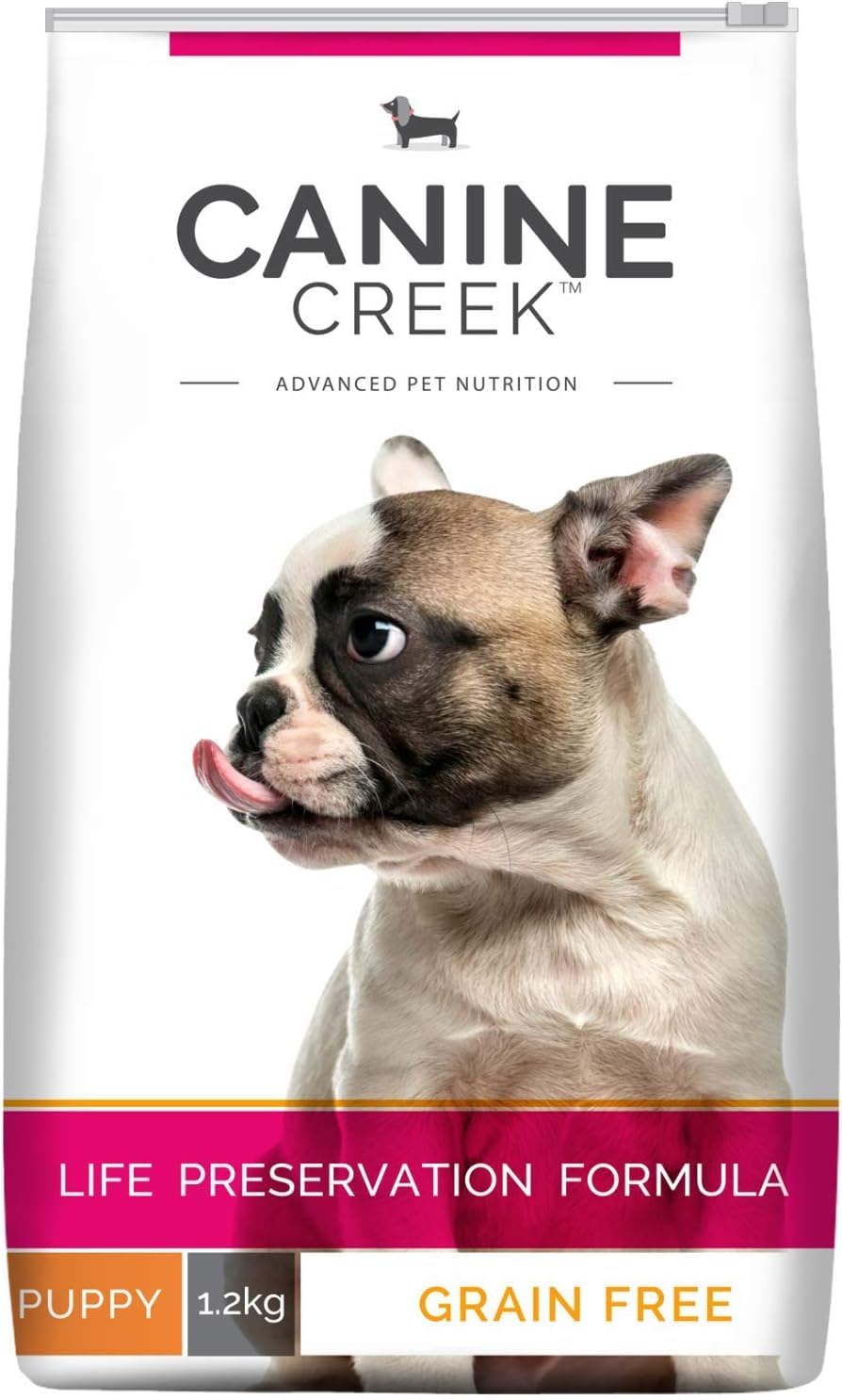 61ojBKNEEsL.716muWbBS5L.jpg Canine Creek Ultra Premium Puppy Dry Dog Food ,1.2Kg Pack - Image 1