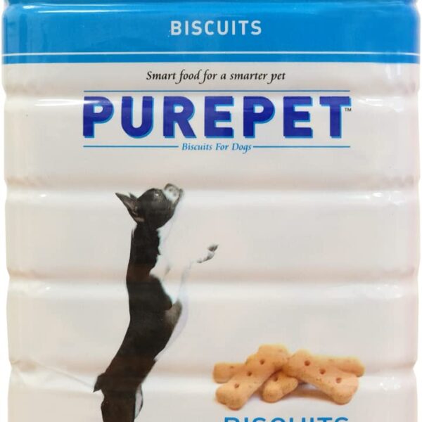 Purepet Dog Treats Biscuits 455g Pack | Milk Flavour | Promotes Active Behaviour | Supports Oral Health | Ideal for Training | Boosts Immunity (All Life Stages)