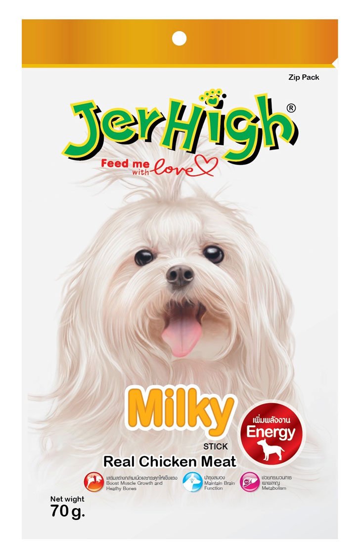61uU9LqXgLL.716muWbBS5L.jpg Milk Stix Dog Treats, 85/70 g - Image 1