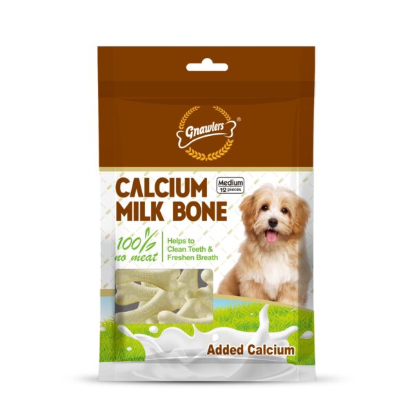 Calcium Milk Bones, Medium 12 Pieces, 270g