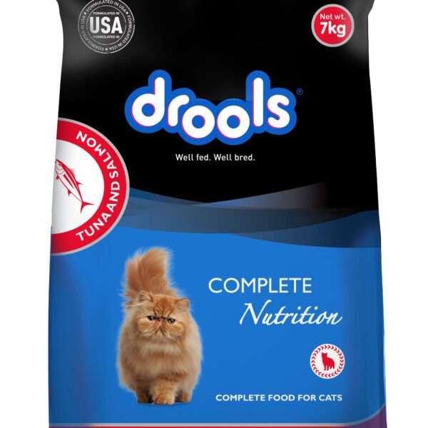 Tuna & Salmon Dry Adult Cat Food, 7kg