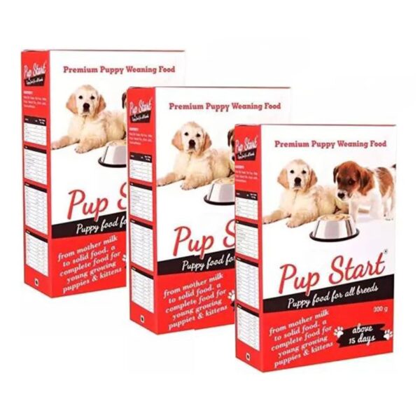 Complete Nutritional Starter Food for Puppies | Gentle Weaning Diet for All Breeds (Above 15 Days) | 300g (Pack of 3)