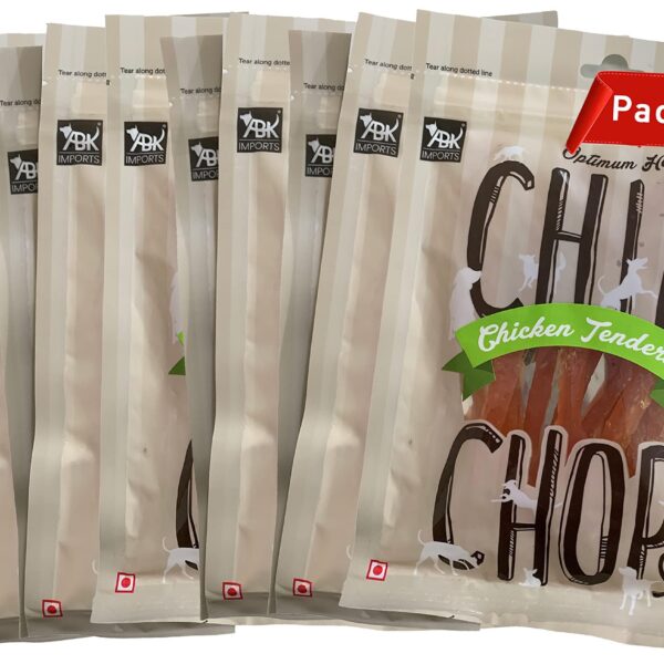 Chip Chops Dog Treats Super Saver Pack Of 10 (Chicken Tenders), All Life Stages
