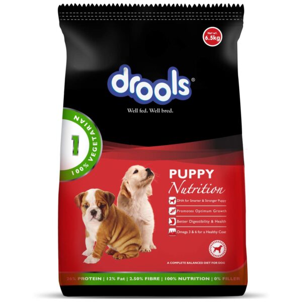 100% Vegetarian Puppy Dog Food, 6.5kg