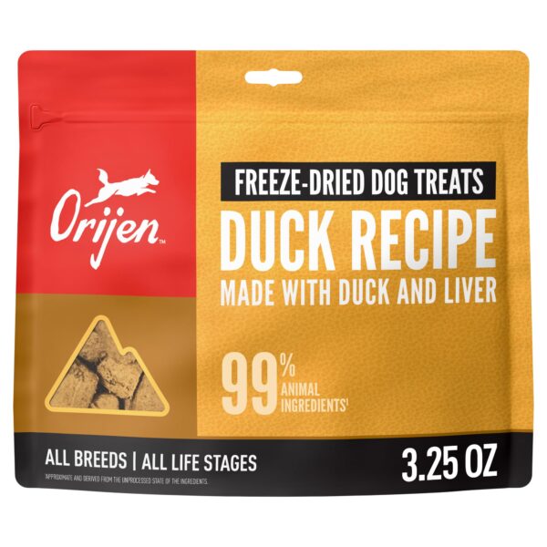 Orijen Free-Run Duck Freeze-Dried Treats 3. 25 Oz