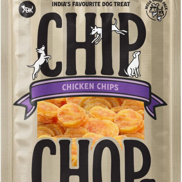 Chip Chops Chicken Chips Coins Dog Treats High Protein Dog Treats for Training & Reward, Healthy Low Fat Dog Snacks, Easily Digestible Pet Treats for All Dog Breeds 250g Pack