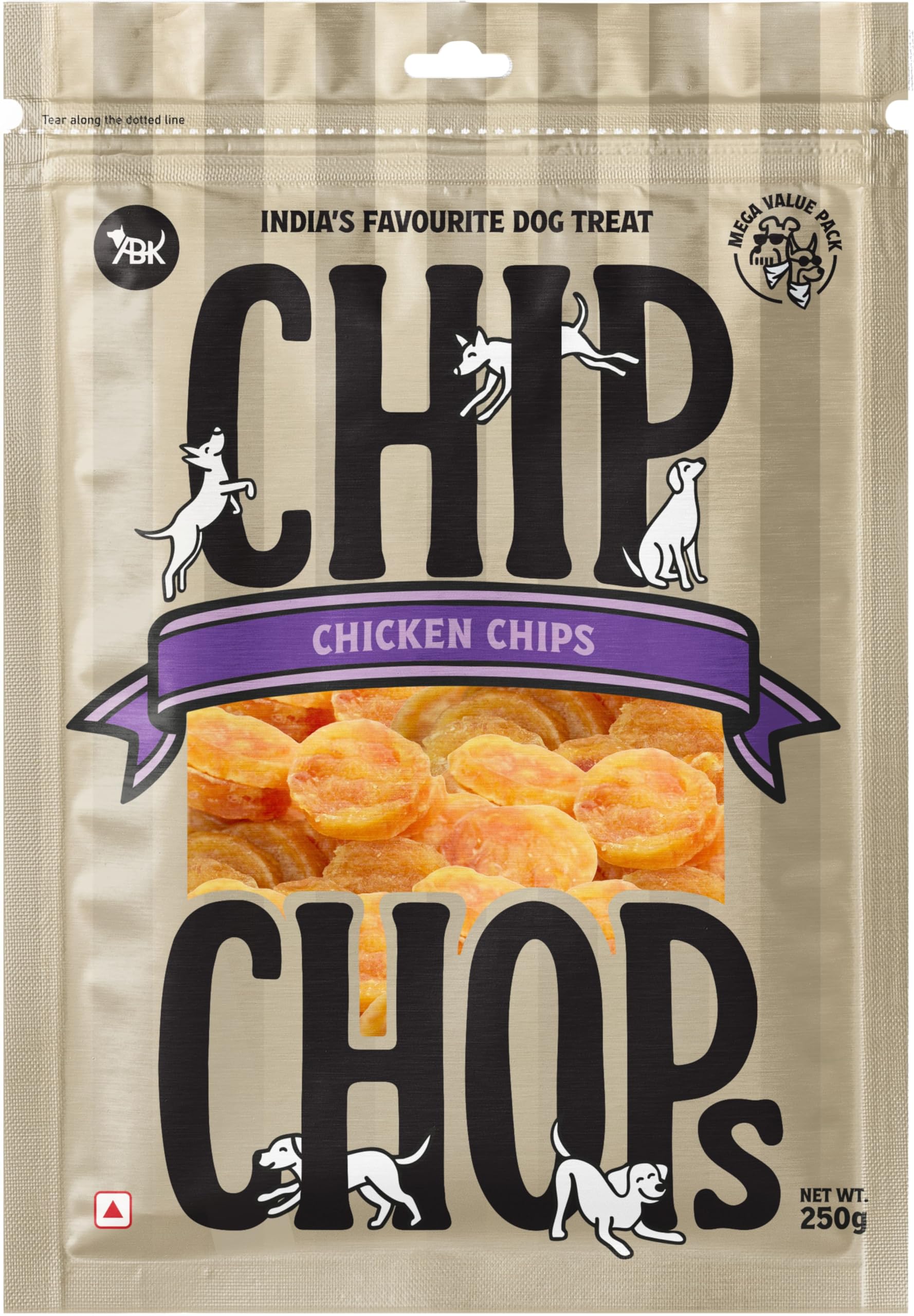 81fv-xx4IL.716muWbBS5L.jpg Chip Chops Chicken Chips Coins Dog Treats High Protein Dog Treats for Training & Reward, Healthy Low Fat Dog Snacks, Easily Digestible Pet Treats for All Dog Breeds 250g Pack - Image 1