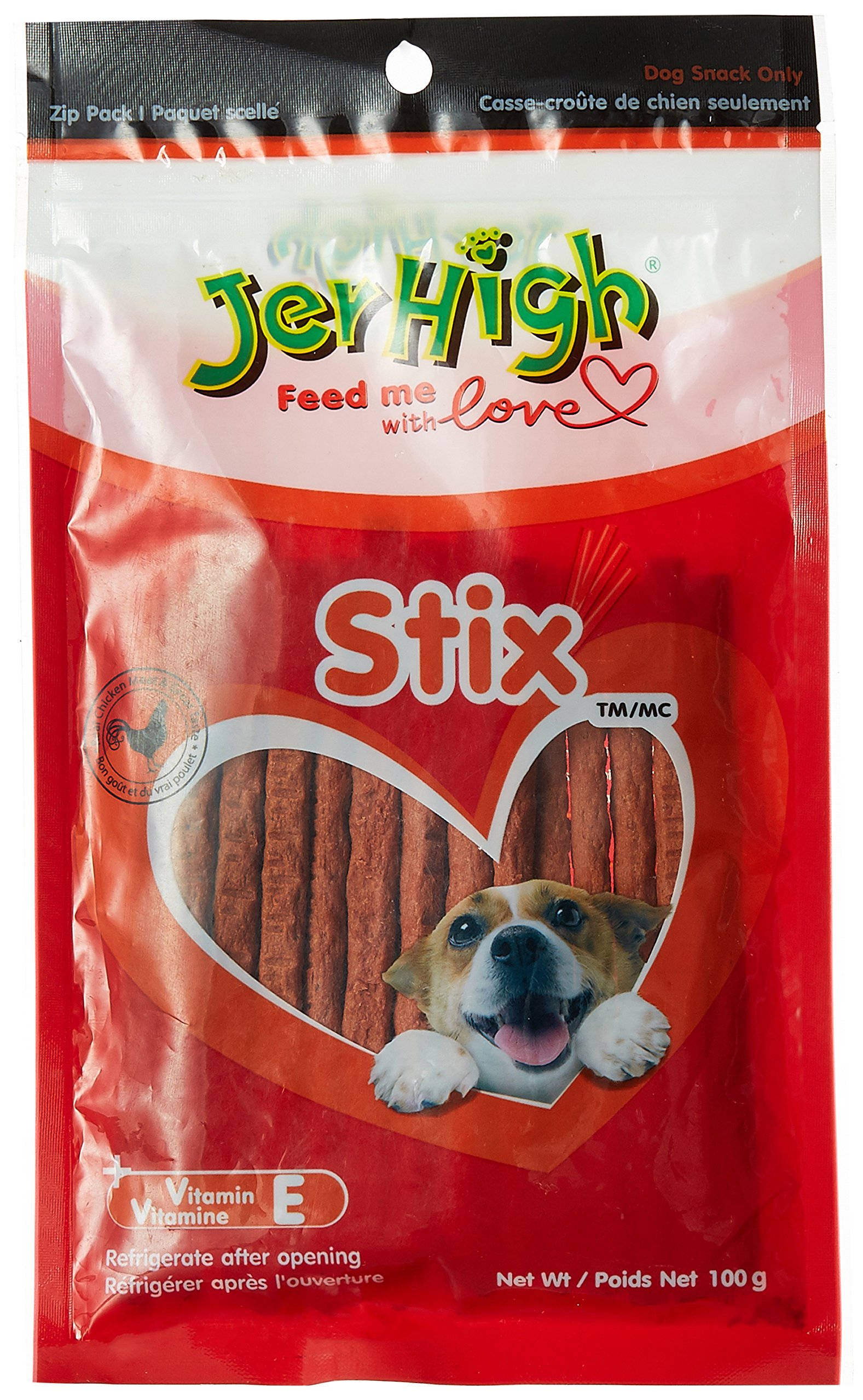 91ujKrF9aML.716muWbBS5L.jpg Stick Young Adult Dog Treats, Chicken Flavor 100g - Image 1
