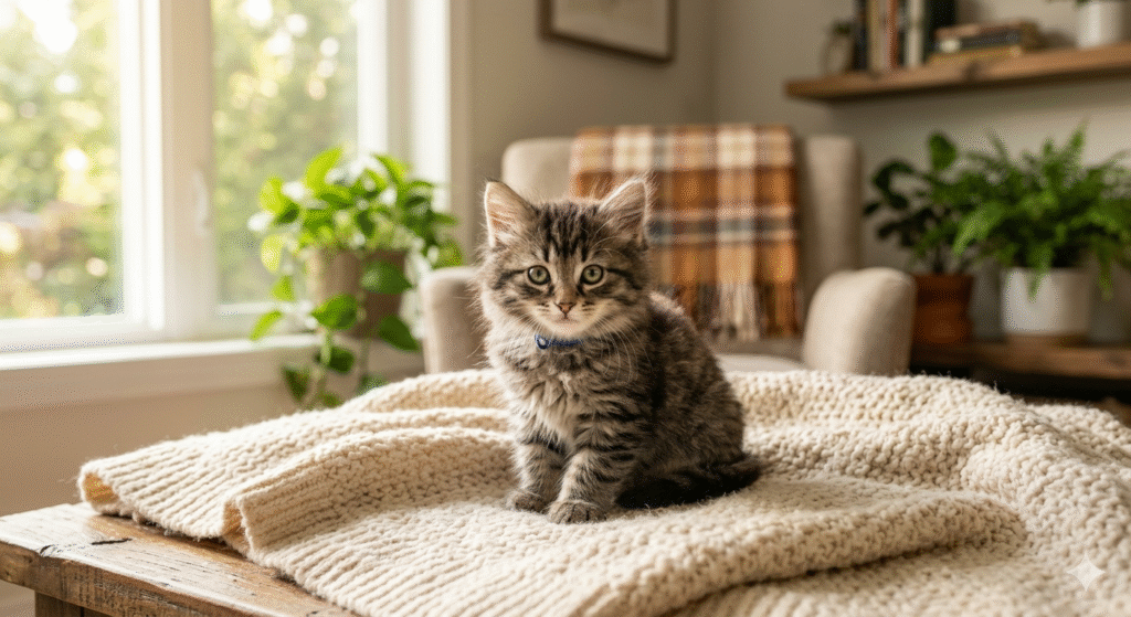 Premium cute kitten for sale in Ludhiana by Shubhdoggolife