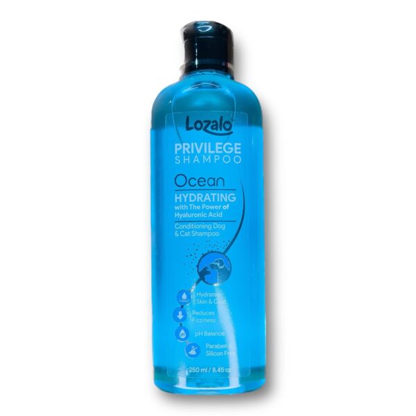 Lozalo Privelege Shampoo (Ocean) for Dogs & Cats, 250 ml