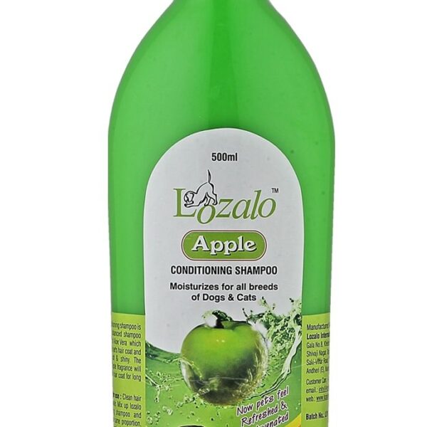 Lozalo Shampoo, 500ml, Green Apple