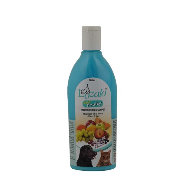 Lozalo Mix Fruity Conditioning Shampoo for Dogs & Cats, 200 ml