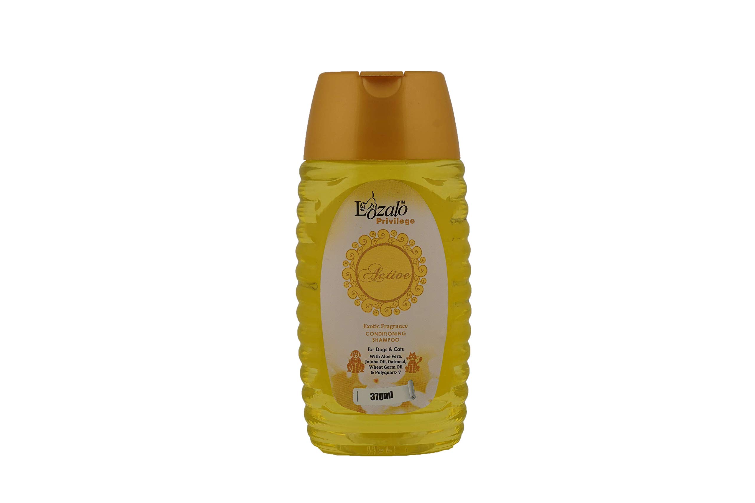 71JA59HNNkL.716muWbBS5L.jpg Lozalo Privilege Active Conditioning Shampoo for Dogs & Cats, 750 ml - Image 1